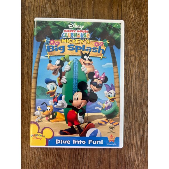 Disney's Mickey Mouse Clubhouse: Mickeys Big Splash DVD - Picture 1 of 4